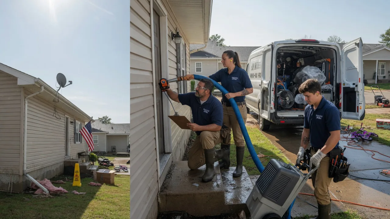 Ceiling Water Damage Restoration in Woodbury, MN near me