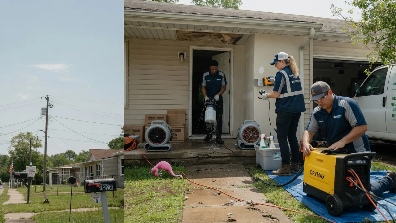 Storm Damage Water Removal in Woodbury, MN near me